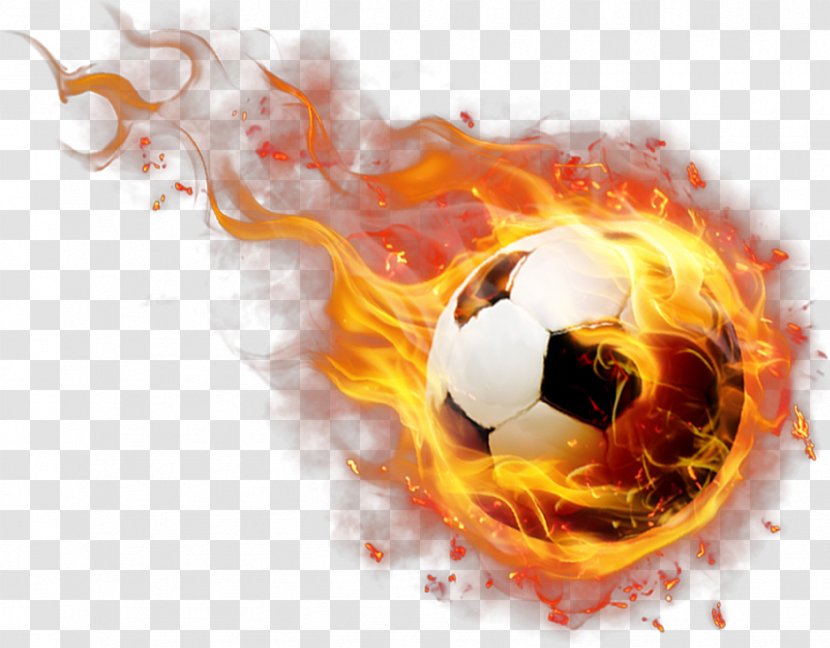 Flying Football Soccer Free Catch The - Creative Transparent PNG
