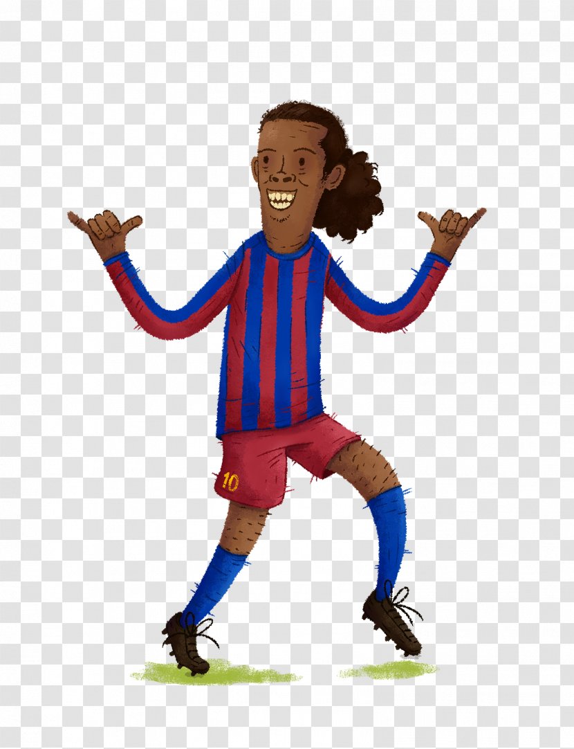 FC Barcelona Brazil National Football Team Paris Saint-Germain F.C. Drawing Player - Ronaldinho - Fc Transparent PNG