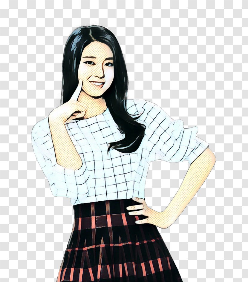 Korean Cartoon - Blackandwhite - Style Transparent PNG