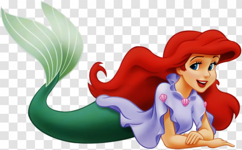 Ariel Ursula The Prince King Triton Melody - Watercolor - Mermaid Transparent PNG