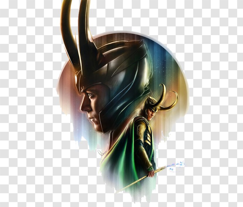 Loki Thor Art Marvel Comics Cinematic Universe - Watercolor Transparent PNG