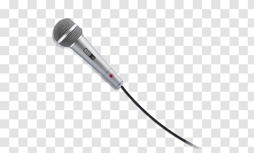 Microphone Singing - Frame - Silhouette Transparent PNG