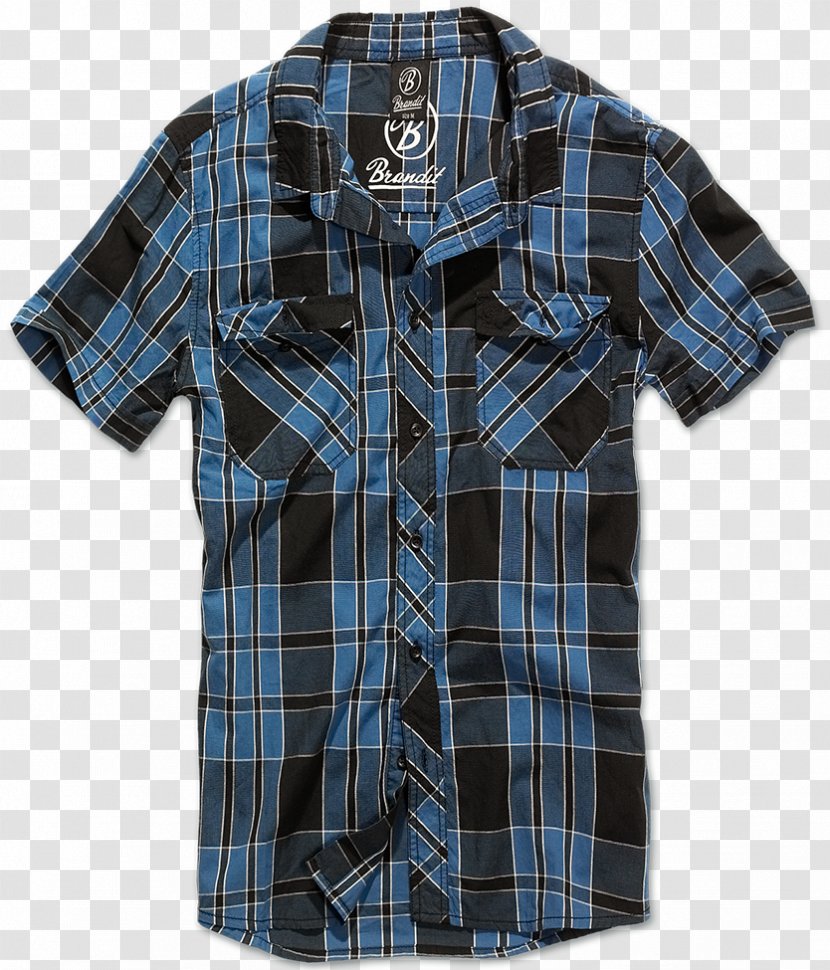 Slipper Men Brandit Short-sleeved Shirt Roadstar Black - Shortsleeved - Stretch Bell Bottom Jeans Transparent PNG