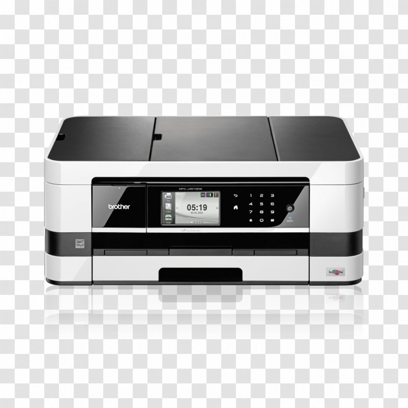 Multi-function Printer Brother Industries Inkjet Printing Ink Cartridge Transparent PNG