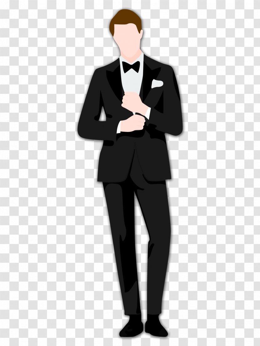 Formal Wear Suit Dress Code Clothing - Cartoon - Tie Transparent PNG