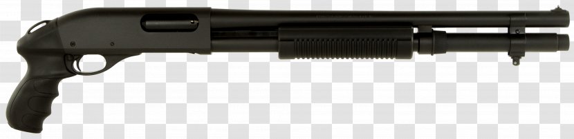 Trigger Gun Barrel Firearm Remington Model 870 Pistol Grip - Silhouette - Ammunition Transparent PNG