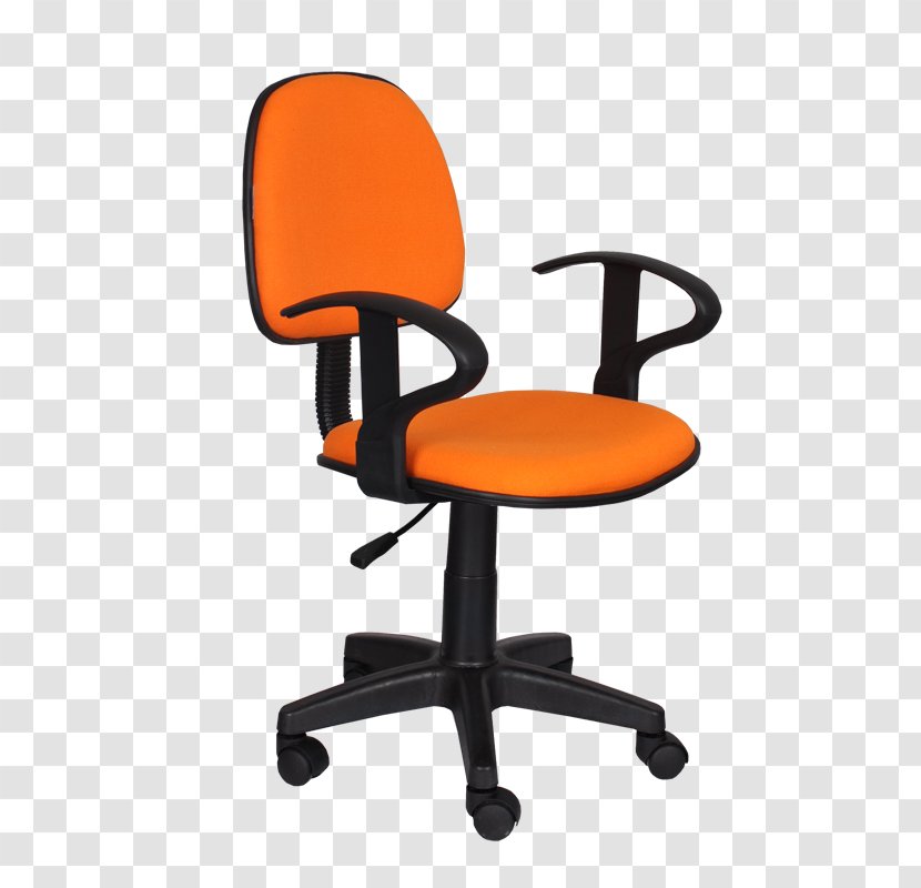 Table Office & Desk Chairs Furniture - Orange Transparent PNG