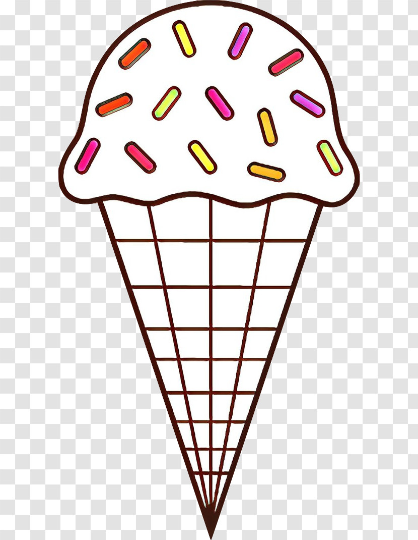 Ice Cream Cone Food Frozen Dessert Dessert Cone Transparent PNG