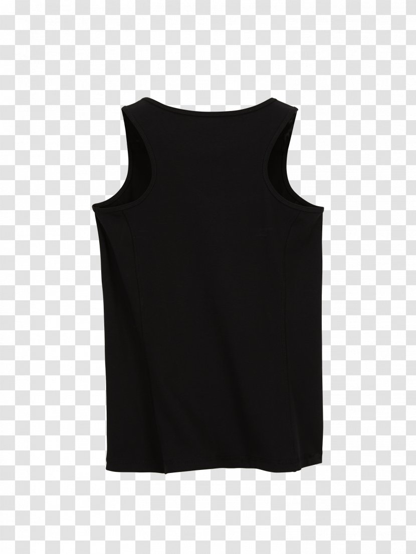 Gilets Shoulder Sleeveless Shirt Dress - Black M Transparent PNG