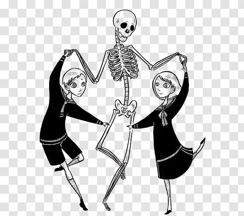 Danse Macabre Art Drawing - Skeleton Transparent PNG