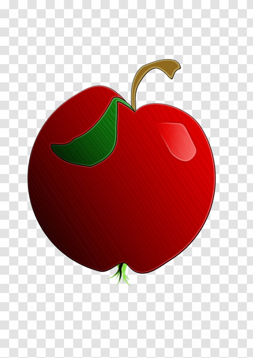 Fruit Red Plant Apple Leaf - Food Tree Transparent PNG