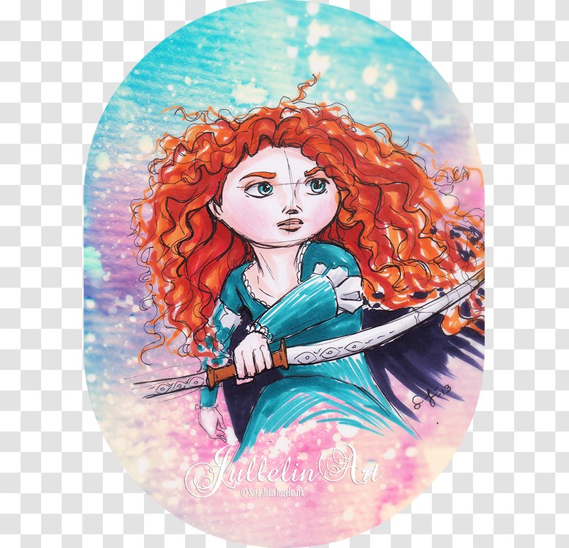 Brave Cartoon The Walt Disney Company Animation - Heart - Merida Transparent PNG