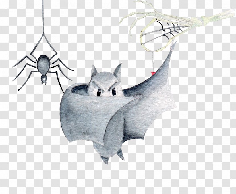 Spider Spooktacular Halloween Cupcake Skeleton Icon - Small To Medium Sized Cats - Bats Transparent PNG