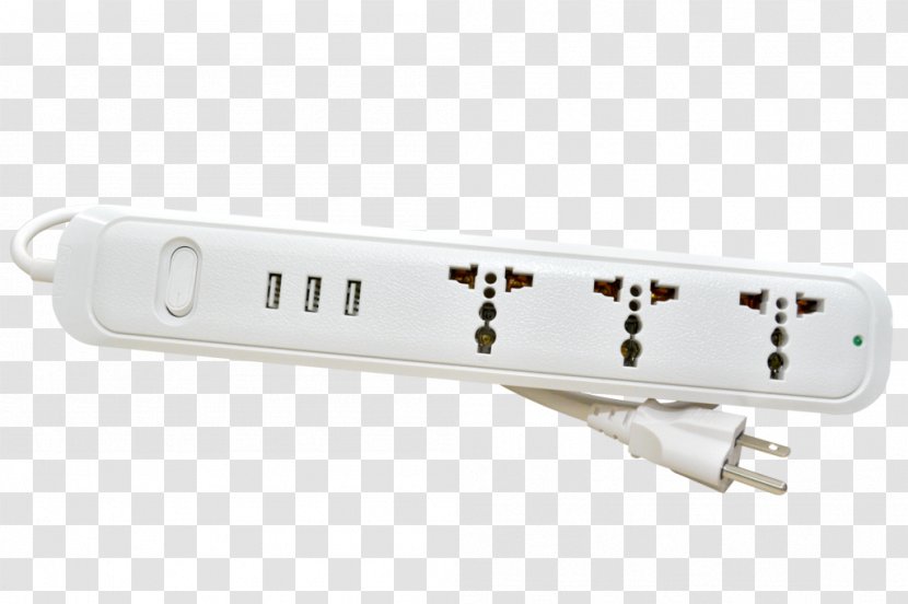 Power Converters Strips & Surge Suppressors Extension Cords Wire - Computer Hardware - Cord Transparent PNG