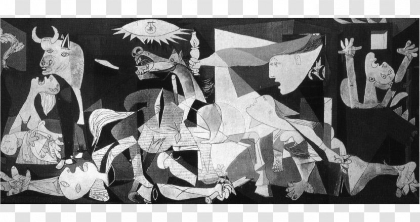 Guernica Museo Nacional Centro De Arte Reina Sofía Painting Artist - Watercolor Transparent PNG