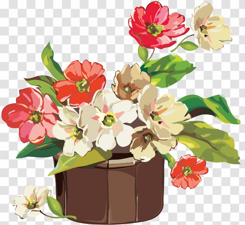 Flower Pot - Flowerpot - Timer Transparent PNG