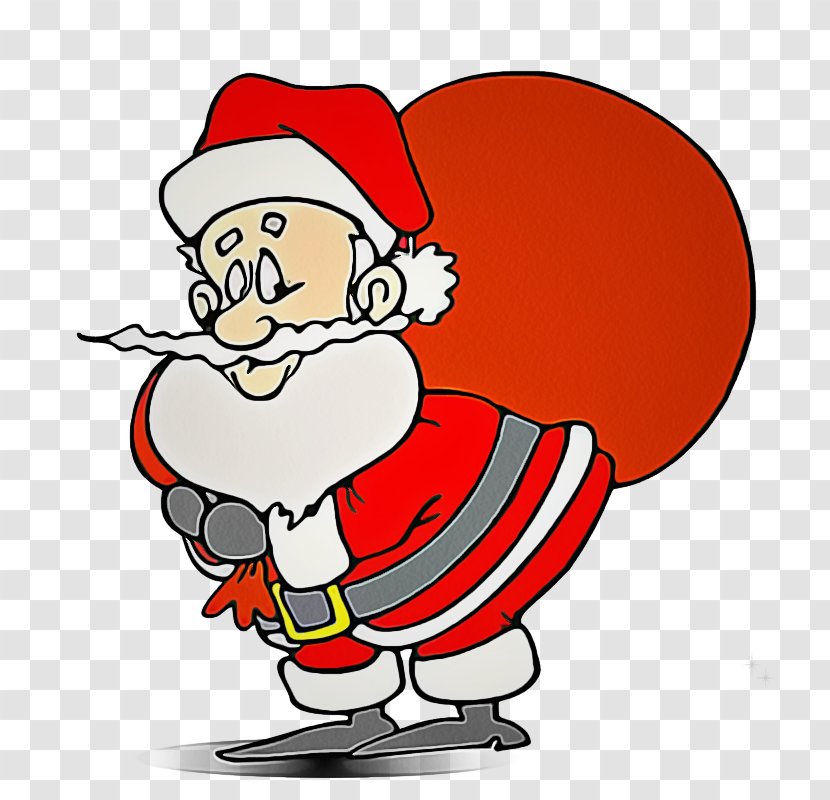 Santa Claus - Pleased - Fictional Character Transparent PNG