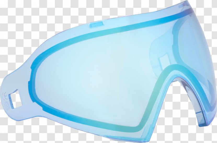 Lens Goggles Dye Blue Anti-fog - Personal Protective Equipment - Aqua Transparent PNG