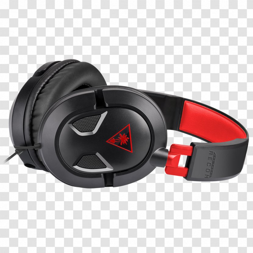 Turtle Beach Ear Force Recon 50P Corporation Headset 60P - Headphones - Gaming Red Transparent PNG