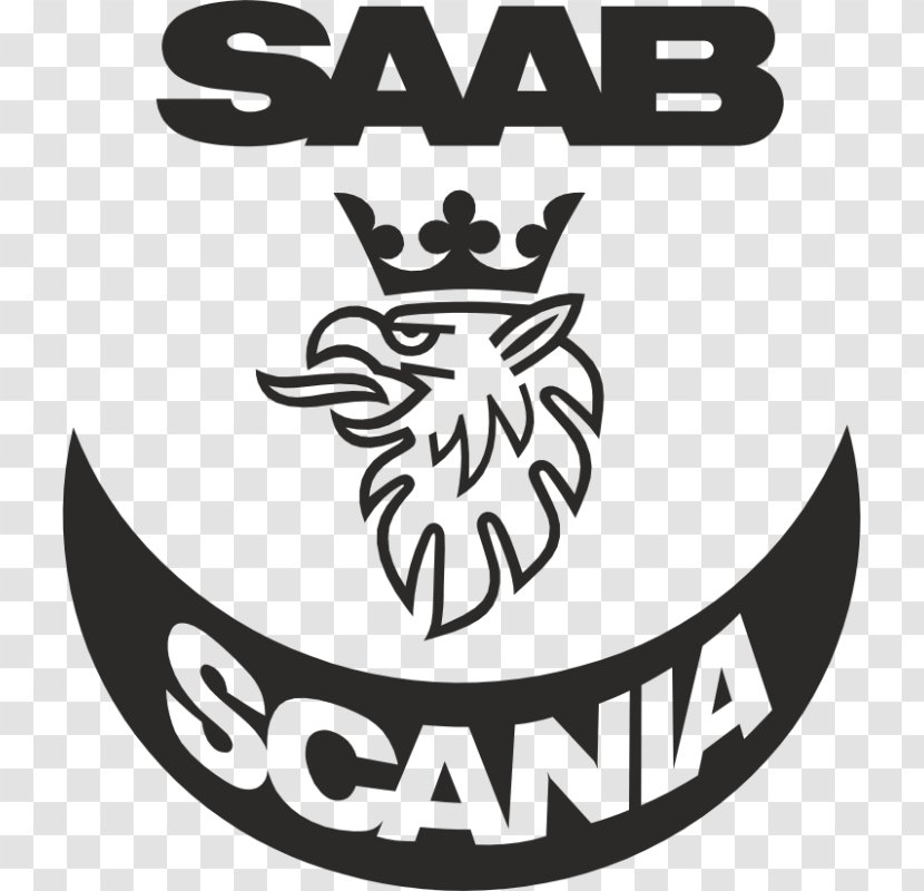 Scania AB Saab Automobile 900 Car - Monochrome Transparent PNG