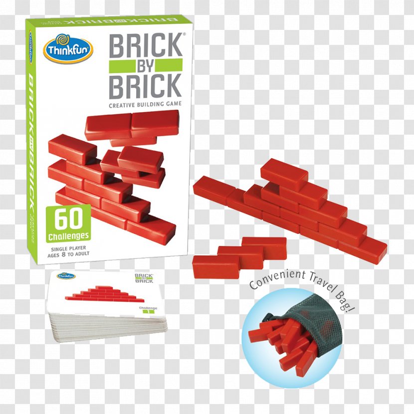 ThinkFun Puzzle Board Game Brick - Toy Transparent PNG