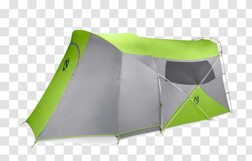 Nemo Wagontop 4P Tent Camping Marmot Limestone Halo - Wall - Campsite Transparent PNG