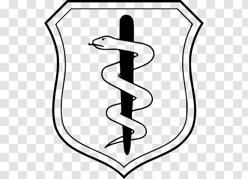 Badges Of The United States Air Force Specialty Code Military - Line Art - Pharmacy Snake Transparent PNG
