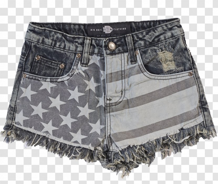 Shorts Denim Skirt - Pocket - Jean Transparent PNG
