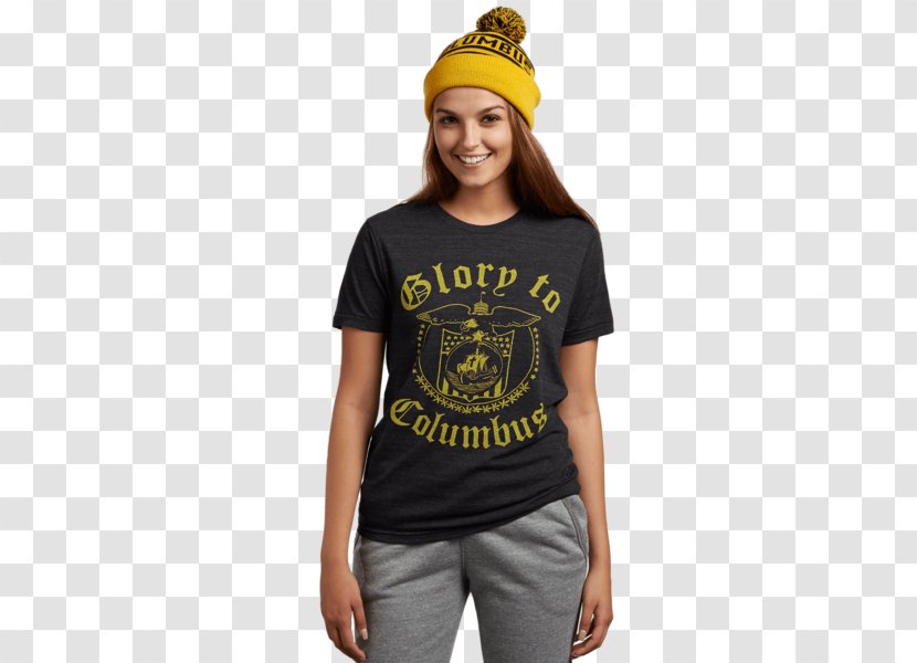 Beanie T-shirt Shoulder Sleeve Product - Cap - Closeout Bowling Shirts Transparent PNG