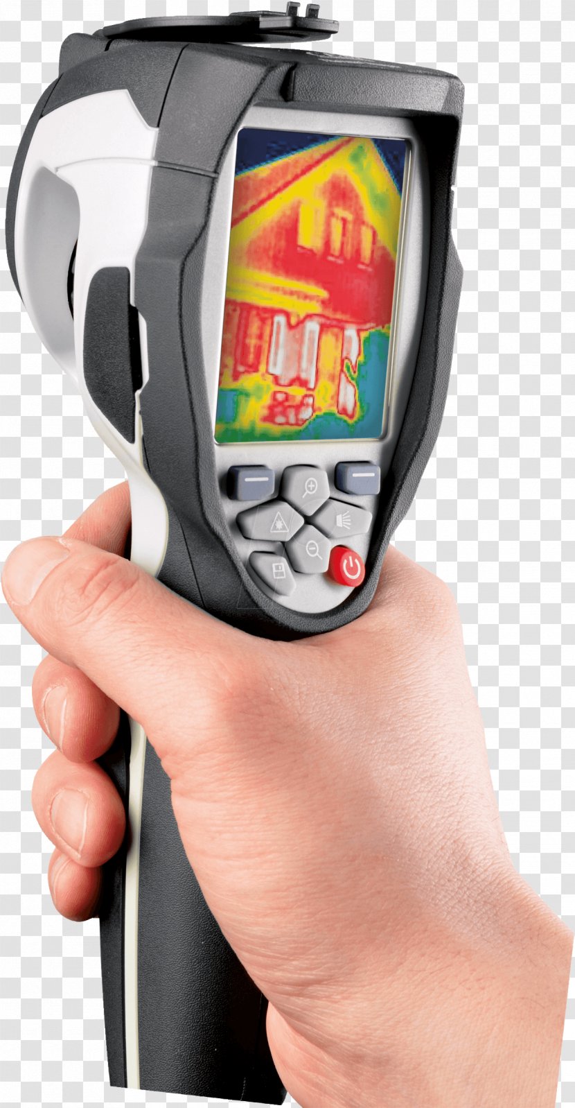 Thermographic Camera Thermography Thermal Imaging Pyrometer - Display Device - Photography Transparent PNG