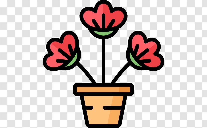 Clip Art Icon Design - Cut Flowers - Flowerpot Transparent PNG