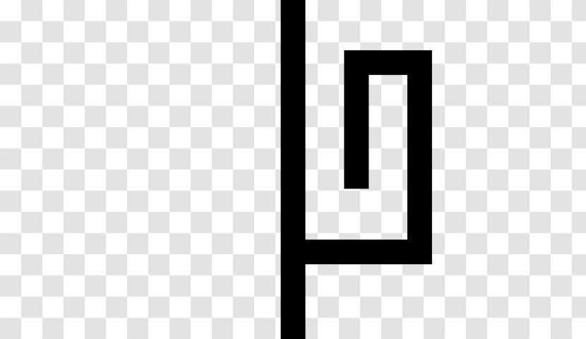 Brand Line Logo Number - White - Us Letter Size Transparent PNG
