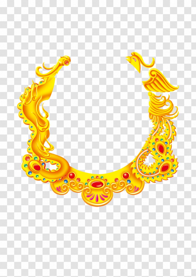 Jewellery Necklace Gold - Yellow - Jewelry Transparent PNG