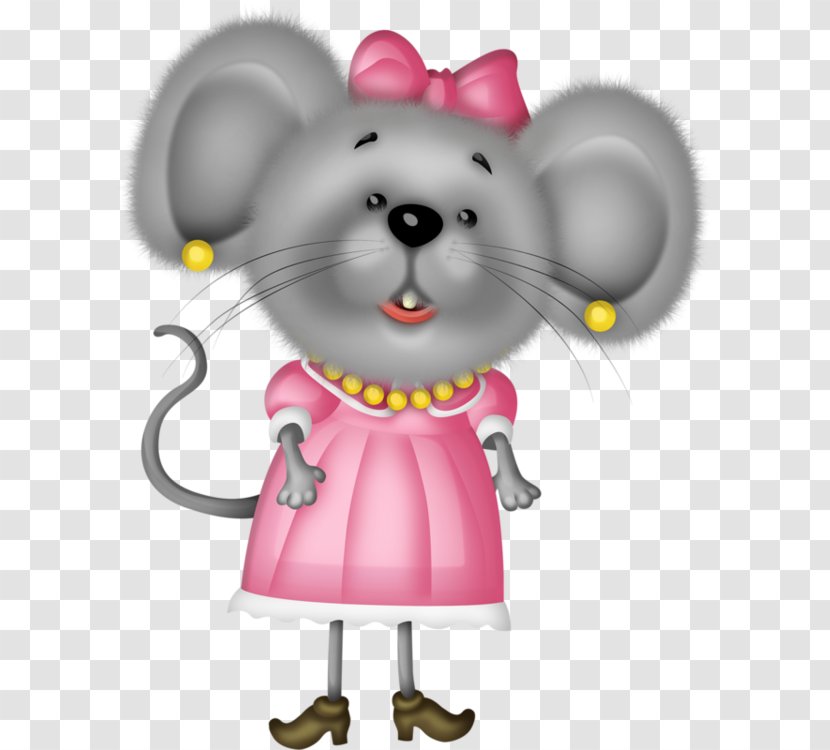 Computer Mouse Rat Illustration - Pest - Princess Transparent PNG