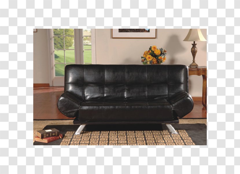 Table Loveseat Living Room Sofa Bed Leather - Furniture Transparent PNG