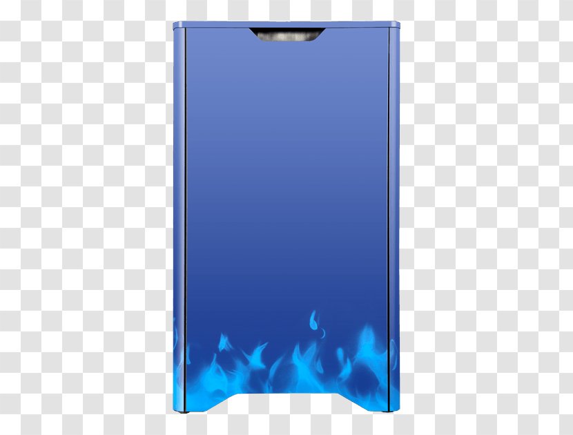 Intel Origin PC Gaming Computer Personal Blue - Mobile Phone Case - Fire Transparent PNG