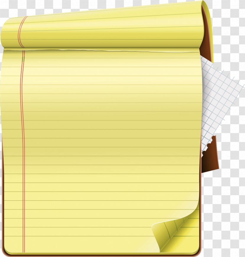 Pencil Notebook - Scroll - Pages Transparent PNG