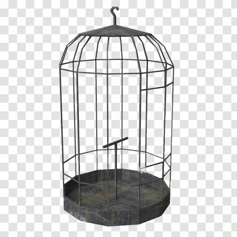 Birdcage Parrot - Product - Gray Bird Cage Transparent PNG