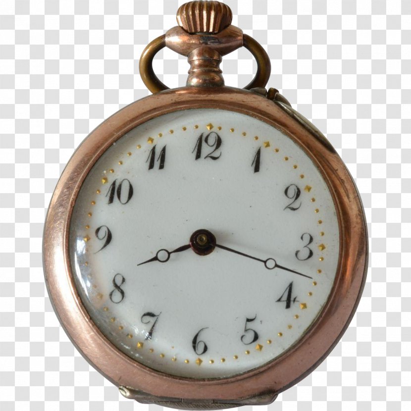 Pocket Watch Clock Swiss Made Gold - Home Accessories Transparent PNG
