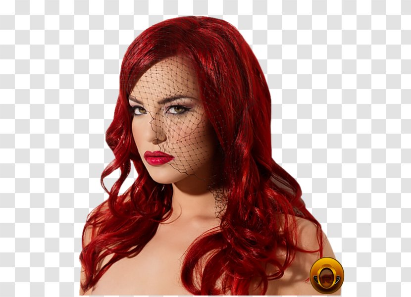 Hairstyle Color Red Hair - Human Transparent PNG