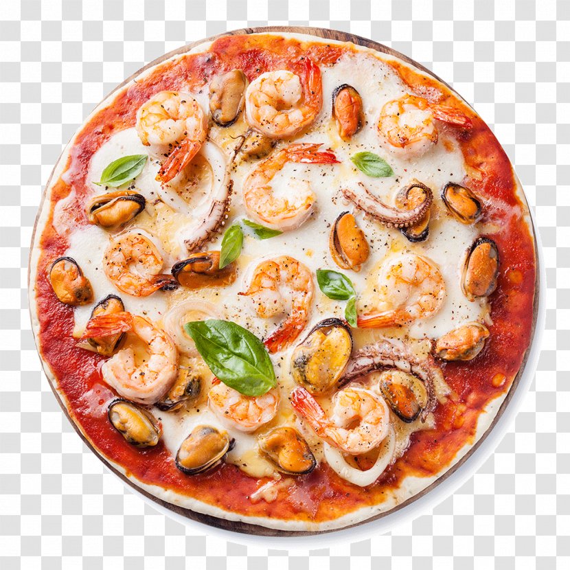 Seafood Pizza Tomato Sauce La Terrazza Pizzeria - Stone Transparent PNG
