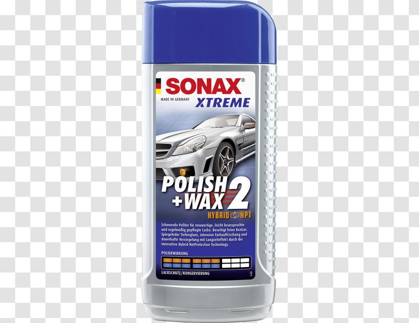 Car Sonax Polish+Wax 2 NanoPro 207200 500 Ml Polishing - Abrasive - Wax Transparent PNG