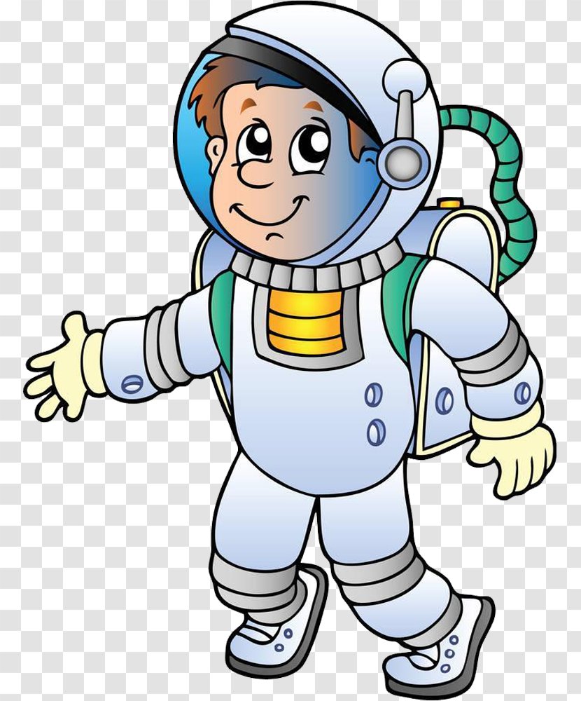 Cartoon Astronaut Royalty-free Clip Art - Space Travel Transparent PNG