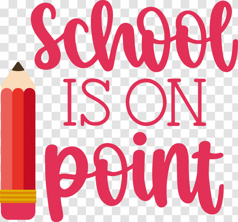 School Is On Point School Education Transparent PNG