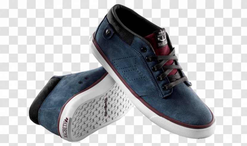 Skate Shoe Sneakers Footwear Slip-on - Electric Blue - Macbeth Transparent PNG