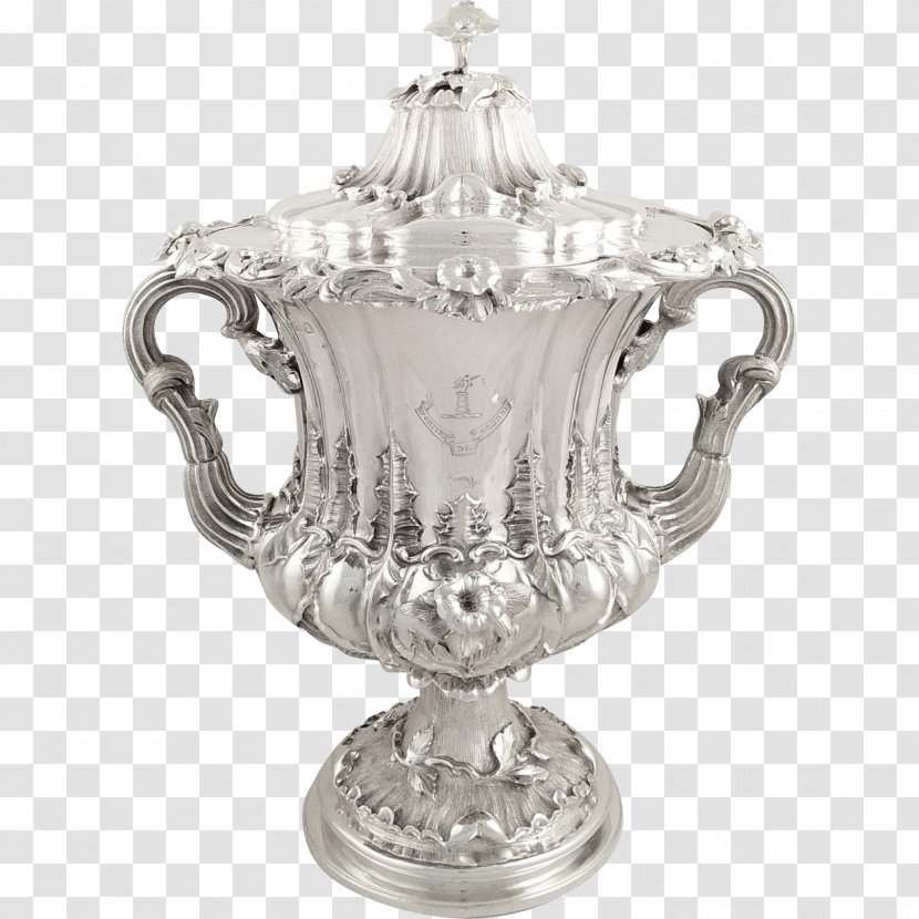Jug Trophy Cup Silver Antique - Tableware Transparent PNG
