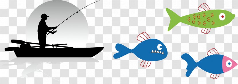 Fishing Angling Adobe Illustrator Computer File - Frame - Live Transparent PNG