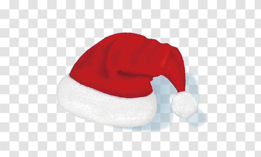 Santa Claus Headgear - Red - Christmas Hats Shaded Transparent PNG