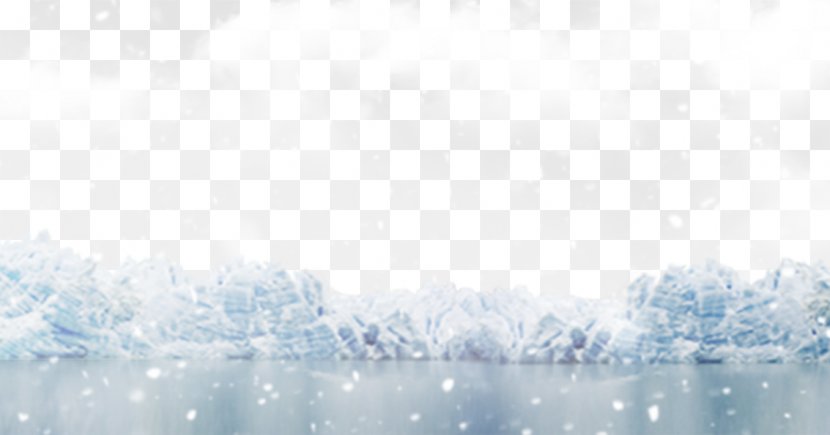Ice Snow White Wallpaper - Falling On The Transparent PNG