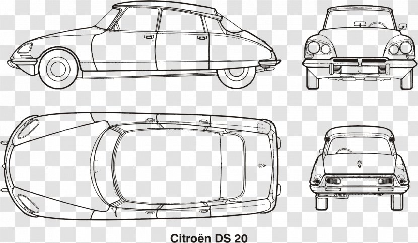 Citroën DS Car SM 4 - Ds Automobiles - Citroen Transparent PNG